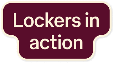 Lockers in action